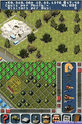 Rollercoaster Park (Europe) (En,Fr,Nl) screen shot game playing